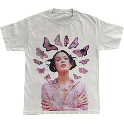 Olivia Rodrigo Unisex T-Shirt: Butterfly Halo (Ex-Tour)
