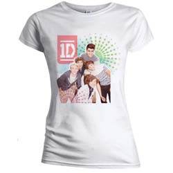 One Direction Ladies T-Shirt: Colour test (Skinny Fit)