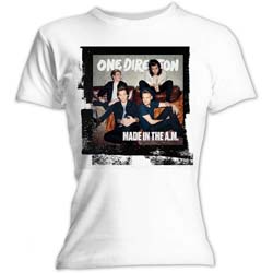 One Direction Ladies T-Shirt: Made in the A.M. (Skinny Fit)