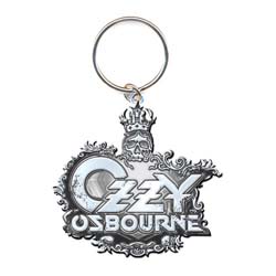 Ozzy Osbourne Keychain: Crest Logo (Die-cast Relief)