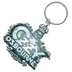Ozzy Osbourne Keychain: Crest Logo