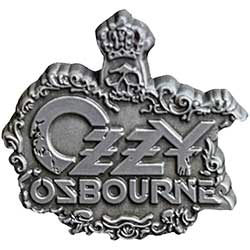 Ozzy Osbourne Pin Badge: Crest