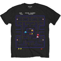 Pac-Man Unisex T-Shirt: Game Screen