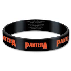 Pantera Gummy Wristband: Logo