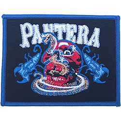 Pantera Standard Patch: Skull & Scorpions