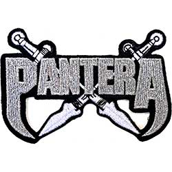 Pantera Standard Patch: Silver Swords