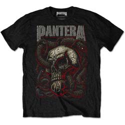 Pantera Unisex T-Shirt: Serpent Skull