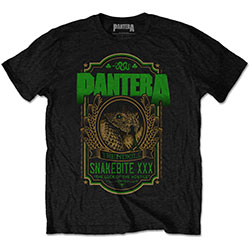 Pantera Unisex T-Shirt: Snakebite XXX Label