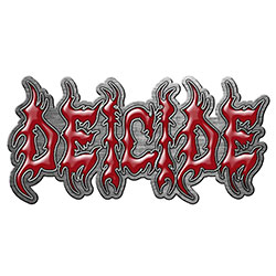 Deicide Pin Badge: Logo (Enamel In-Fill)