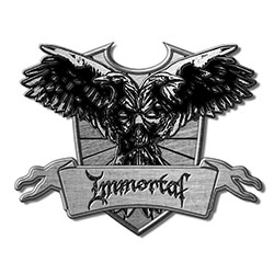 Immortal Pin Badge: Crest (Die-Cast Relief)