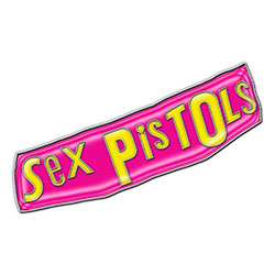 The Sex Pistols Pin Badge: Logo (Enamel In-Fill)