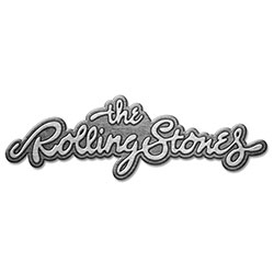 The Rolling Stones Pin Badge: Logo (Die-Cast Relief)