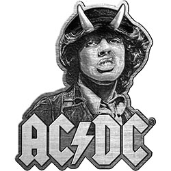 AC/DC Pin Badge: Angus (Die-Cast Relief)