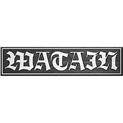 Watain Pin Badge: Logo (Enamel In-Fill)