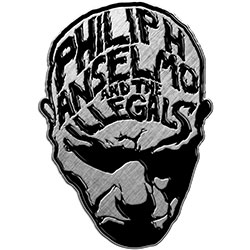 Philip H. Anselmo & The Illegals Pin Badge: Face (Enamel In-Fill)