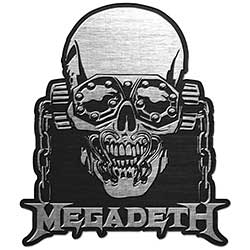 Megadeth Pin Badge: Vic Rattlehead