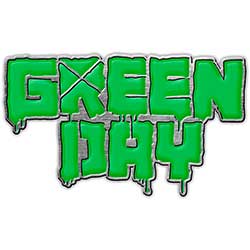 Green Day Pin Badge: Logo (Enamel In-Fill)
