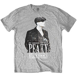 Peaky Blinders Unisex T-Shirt: Grey Character