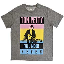 Tom Petty & The Heartbreakers Unisex T-Shirt: Full Moon Fever (Soft Hand Inks)