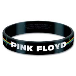 Pink Floyd Gummy Wristband: Logo & Pulse