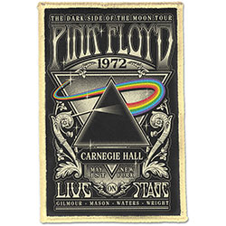 Pink Floyd Standard Woven Patch: Carnegie Hall