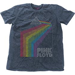 Pink Floyd Unisex T-Shirt: Prism Arch (Wash Collection)
