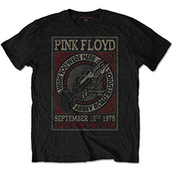 Pink Floyd Unisex T-Shirt: WYWH Abbey Road Studios