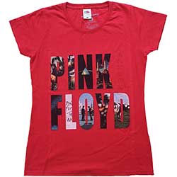 Pink Floyd Ladies T-Shirt: Echoes Album Montage