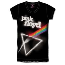 Pink Floyd Ladies T-Shirt: Dark Side of the Moon (Small)