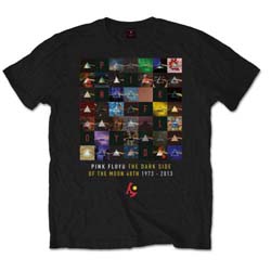 Pink Floyd Unisex T-Shirt: Dark Side of the Moon 40th Variations