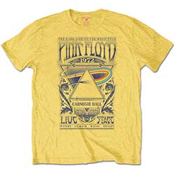 Pink Floyd Kids T-Shirt: Carnegie Hall Poster