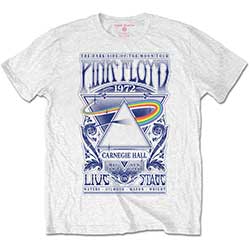 Pink Floyd Kids T-Shirt: Carnegie Hall Poster (Retail Pack)