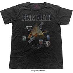 Pink Floyd Unisex Vintage T-Shirt: Montage (XX-Large)
