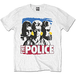 The Police Unisex T-Shirt: Band Photo Sunglasses
