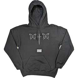Post Malone Unisex Pullover Hoodie: Butterfly Knife (Ex-Tour)