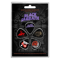 Black Sabbath Plectrum Pack: Purple Logo (Retail Pack)