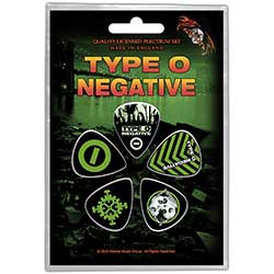 Type O Negative Plectrum Pack: World Coming Down
