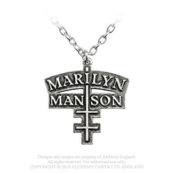 Marilyn Manson Pendant: T Cross