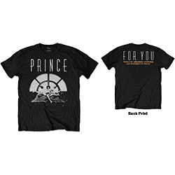 Prince Unisex T-Shirt: For You Triple (Back Print)