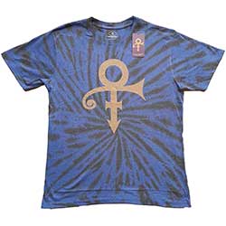 Prince Unisex T-Shirt: Gold Symbol (Dip-Dye)