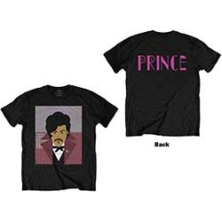 Prince Unisex T-Shirt: Many Faces (Back Print)