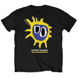Primal Scream Unisex T-Shirt: Screamadelica Yellow