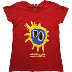 Primal Scream Ladies T-Shirt: Screamadelica