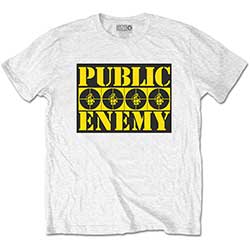 Public Enemy Unisex T-Shirt: Four Logos