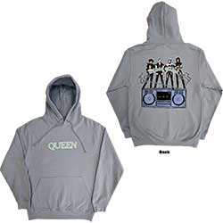Queen Unisex Pullover Hoodie: Radio Ga Ga (Back Print)