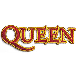 Queen Standard Patch: Cut Out Logo