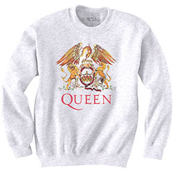 Queen Unisex Sweatshirt: Classic Crest