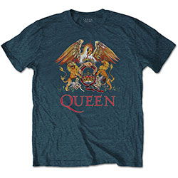 Queen Unisex T-Shirt: Classic Crest