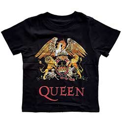 Queen Kids Toddler T-Shirt: Classic Crest