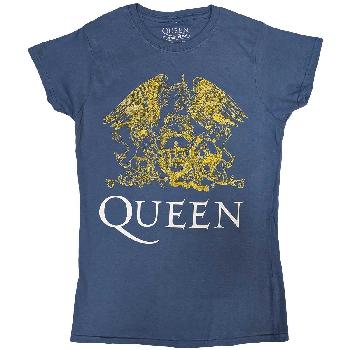 Queen Ladies T-Shirt: Crest